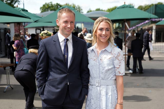 Dame Laura Kenny and husband Sir Jason have welcome their second child (Zac Goodwin/PA)