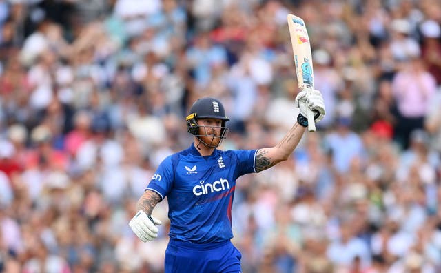 <p>Ben Stokes scored his first ODI century since 2017 as England take charge against New Zealand at the Oval</p>