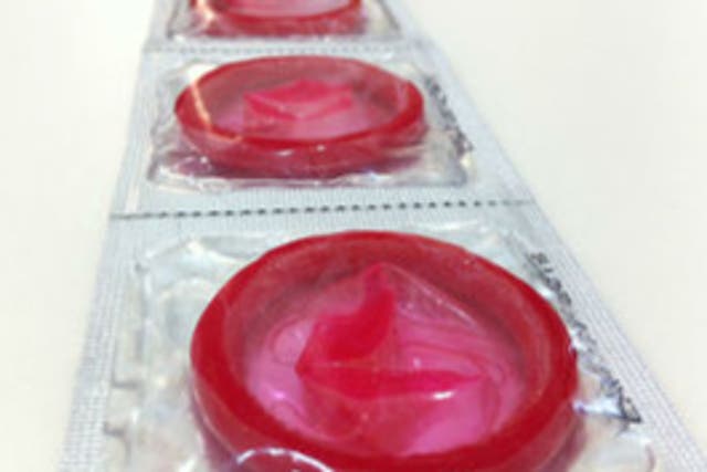 <p>The government has encouraged sexually active people to wear a condom with a new partner </p>